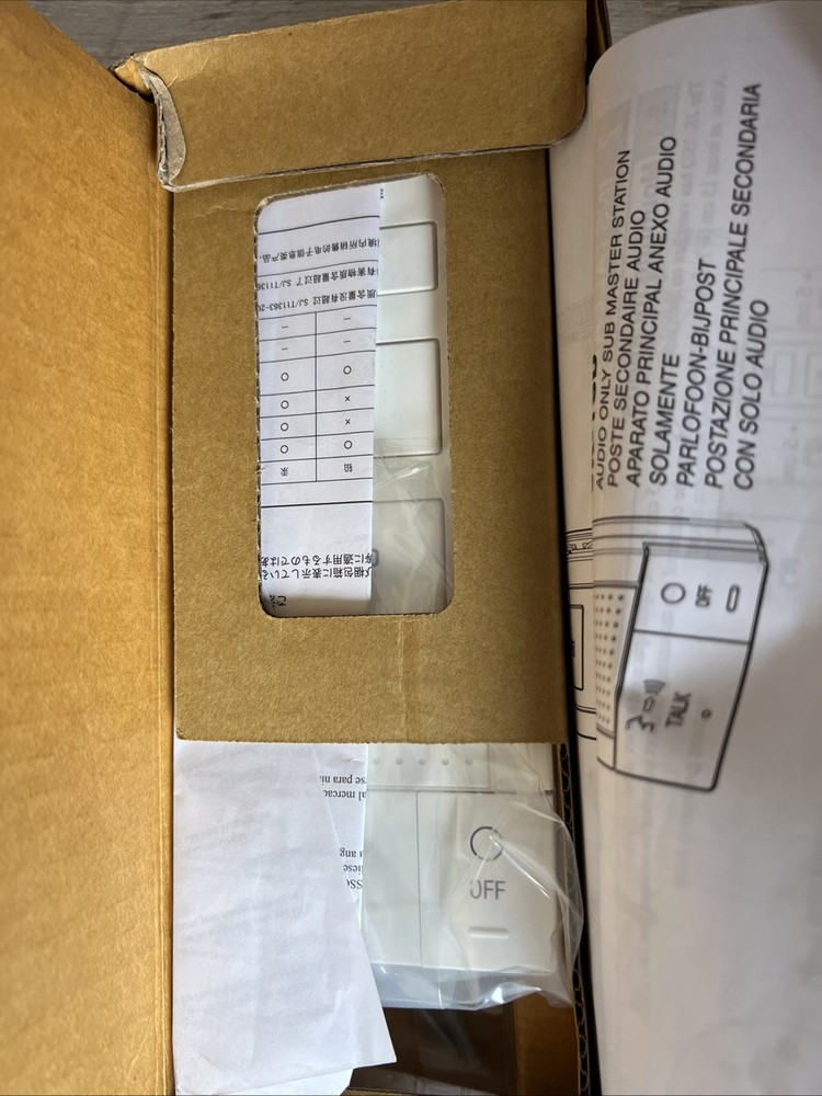 AIPHONE JK-1SD AUDIO ONLY SUB MASTER STATION