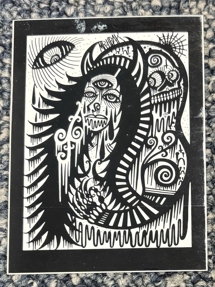 MR HBAK/ BLACK DAZE STICKERS