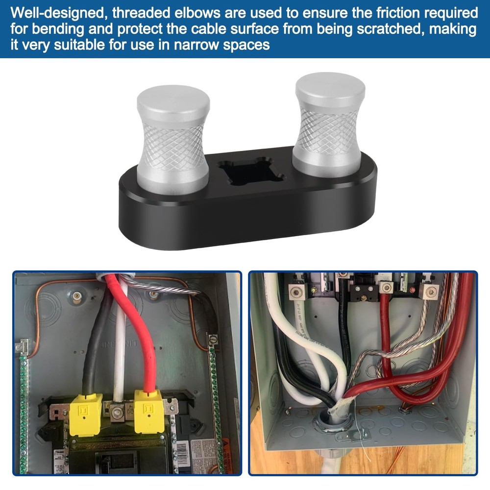 Cable Bender Tool Electrical, Wire for Most Wires, Maximum...