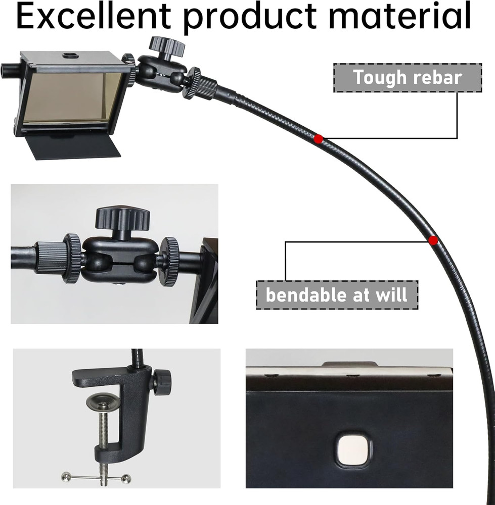 Camera Lucida Drawing Tool,Multi-Angle Fixture,Adjustable Pea Jig Projector Can