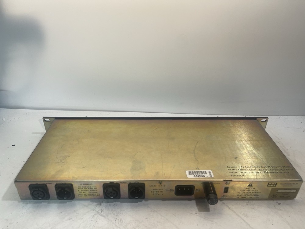CRL Audio Dynafex DX-2 Noise Reduction System