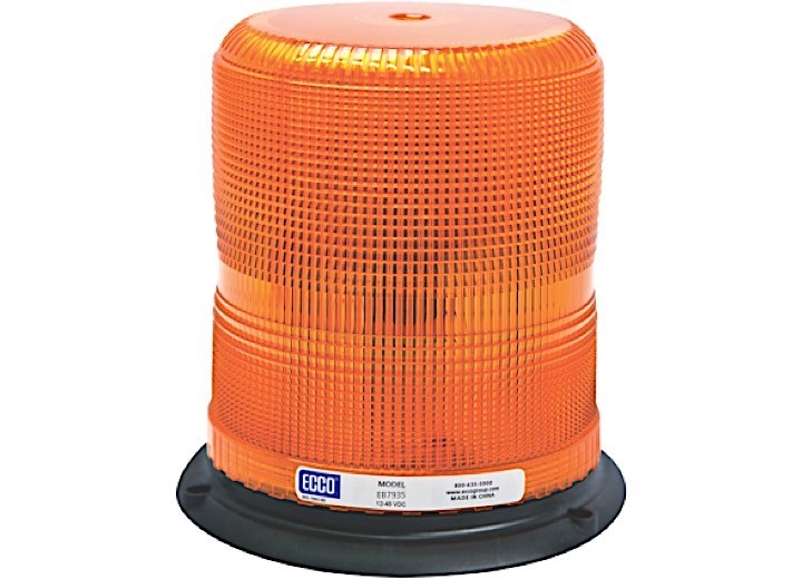 Ecco EB7935A Pulse II LED Beacon W/Polypropylene Base, Epoxy Fill, 11 Patterns