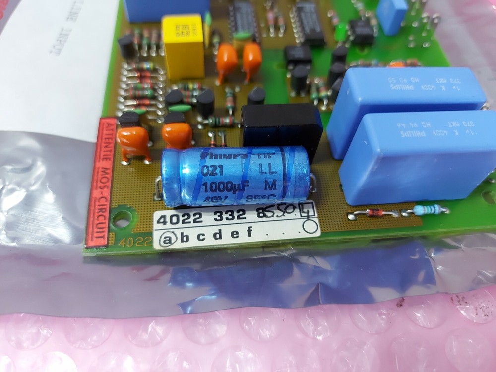 Philips 4022 332 8550 line input card