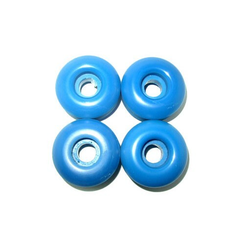 Skateboard WHEELS Blank 52mm BLUE Dura Rollers