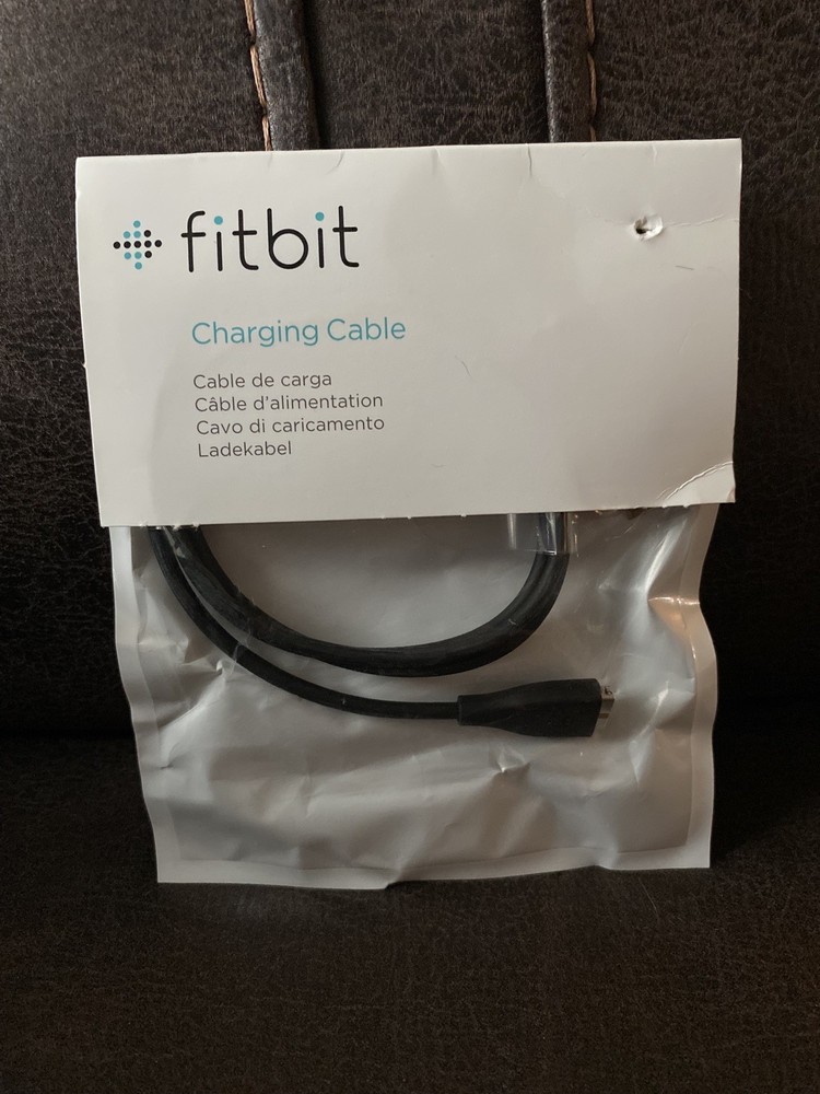 Fitbit activity tracker charging Black cable Brand New Sealed OEM Branded