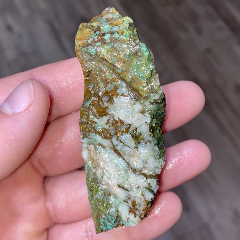 Natural Chrysocolla Azurite Rough 3.06 Oz