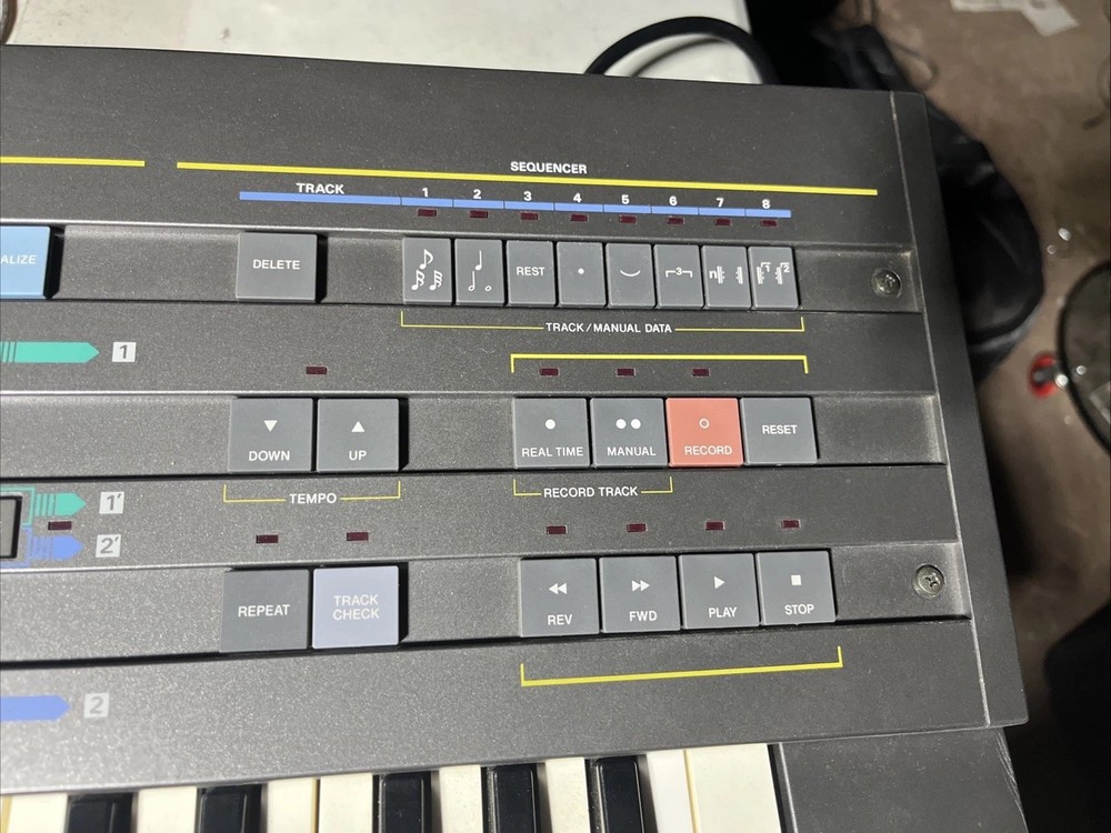 Casio CZ-5000 Keyboard Synthesizer, 61 Key