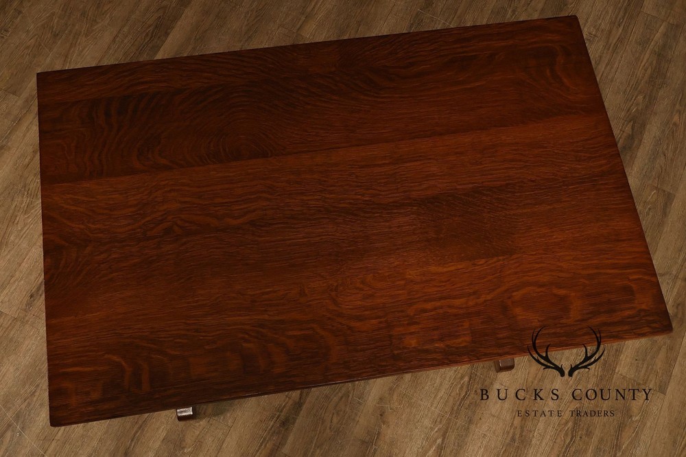Gustav Stickley Antique Mission Oak Library Table