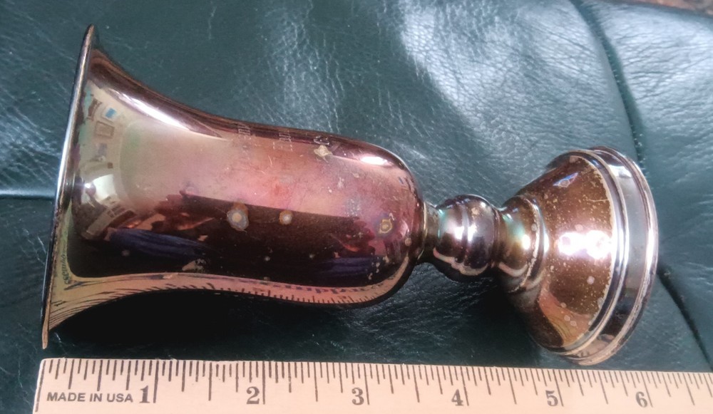 Vintage Sterling Silver Kiddush Cup - Mexico 79-80g