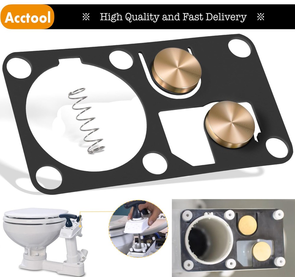 For Jabsco 29042-0000 Manual Toilet Top Valve Gasket Replacement 2008 and Later