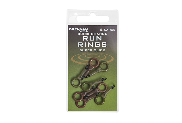 Drennan Quick Change Super Slick Run Rings