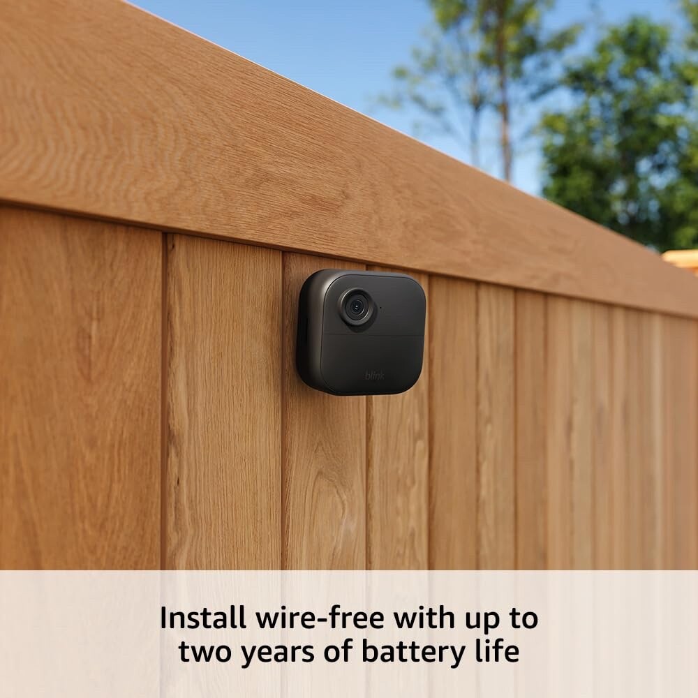3 PACK BLINK OUTDOOR 4th Gen WiFi SECURITY Add-on Camera - SYNC MODULE REQUIRED