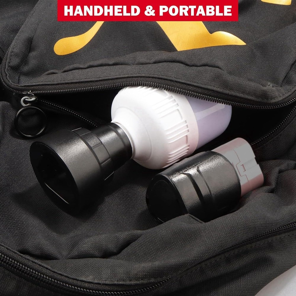 LED Work Light For Milwaukee 12V Battery E27 Light Led Bulb Protable Flashlight