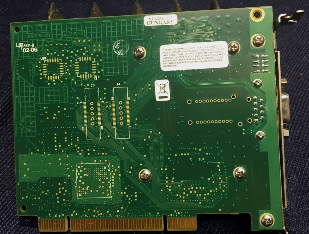NATIONAL INSTRUMENTS PCI-8331 PCI-8331/8336 INTERFACE CARD
