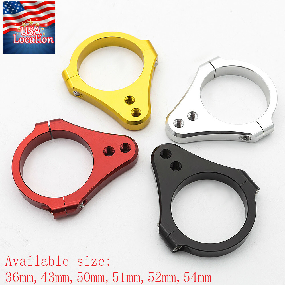 36mm FXCNC Steering Damper Fork Frame Mount Clamp Bracket Aluminum Universal