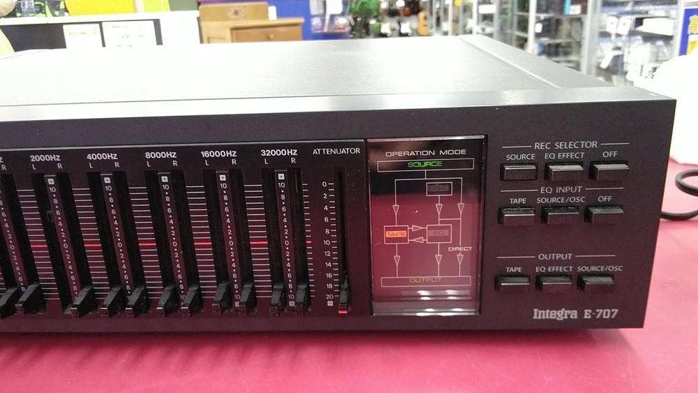 Onkyo Graphic Equalizer E-707
