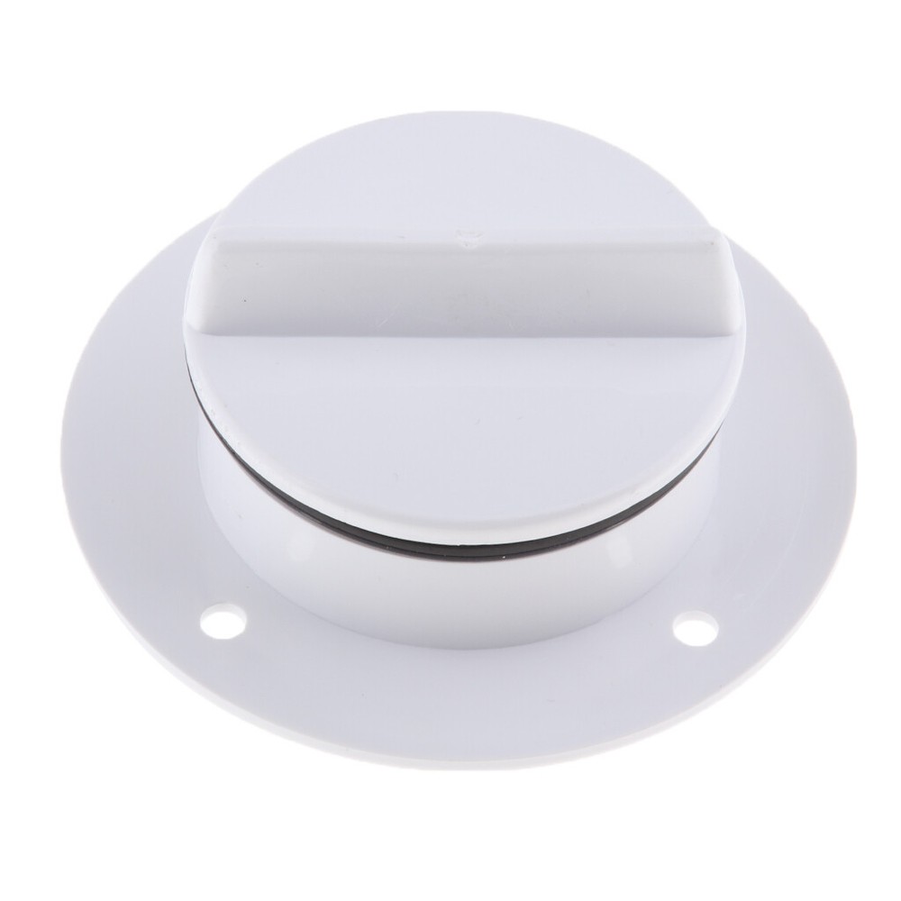 Self Drain Transom Scupper Valve with Gasket Seal