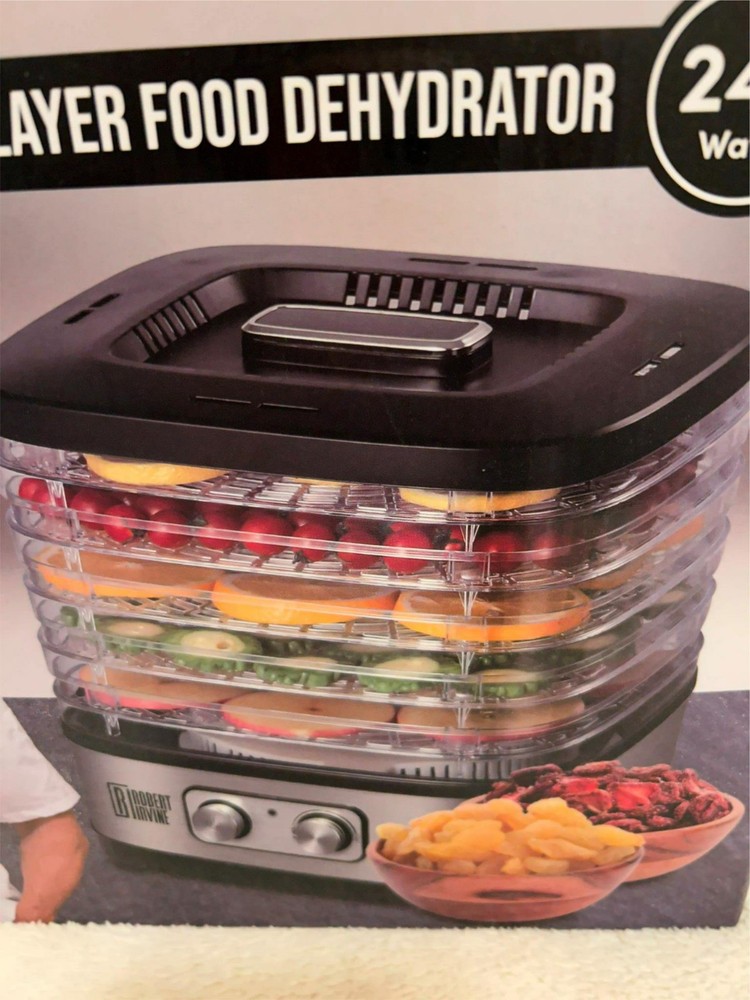 ROBERT IRVINE -- 5 LAYER FOOD DEHYDRATOR -- NEW