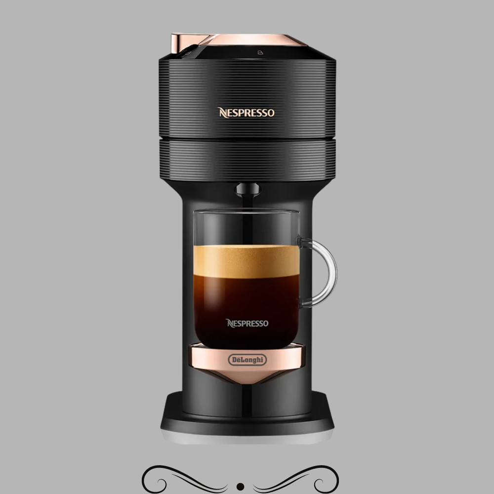 Delonghi ENV120BAE Vertuo Next Espresso Capuccino Machine, Rose Gold