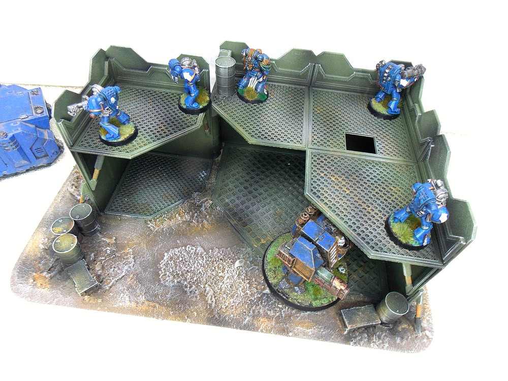 WARGAMING TERRAIN PAINTED