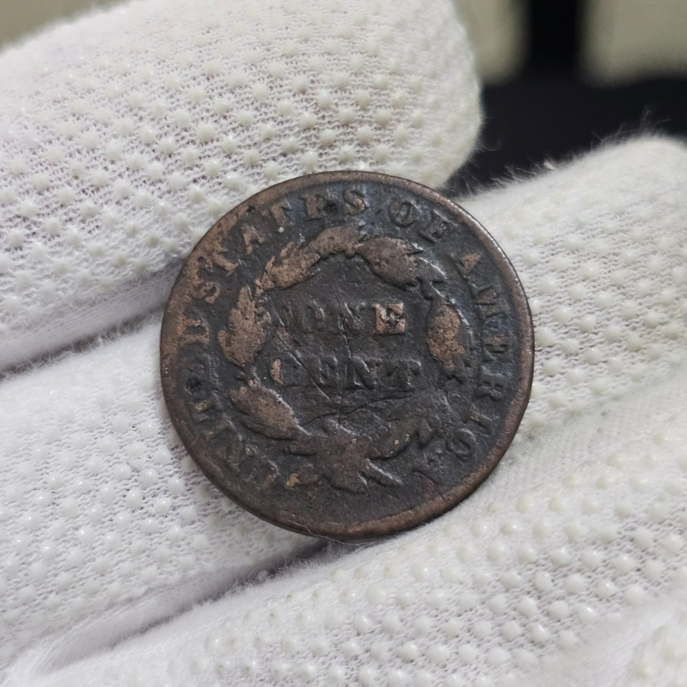 1829 Large Cent Medium Letters Reverse Free Combined Shipping!