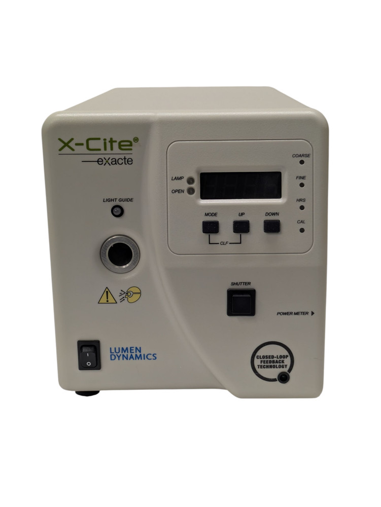 LUMEN DYNAMIC X-CITE eXacte FLUORESCENCE LIGHT SOURCE MODEL: XCT10-AT-A