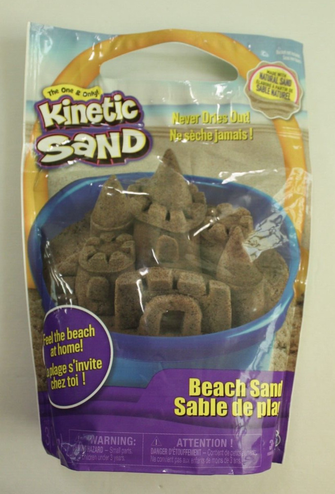 Kinetic Sand  3lbs Beach Sand #6028362 New - Sealed Bag