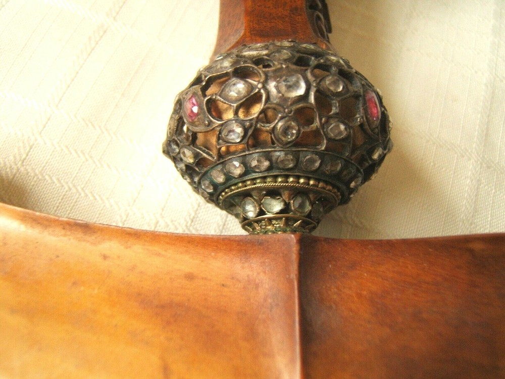 JAVA JAVANESE KRIS 1869 DIAMONDS & RUBIES VERY PRETTY