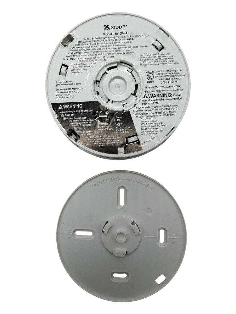 Kidde P3010K-CO Smoke & CO Detector
