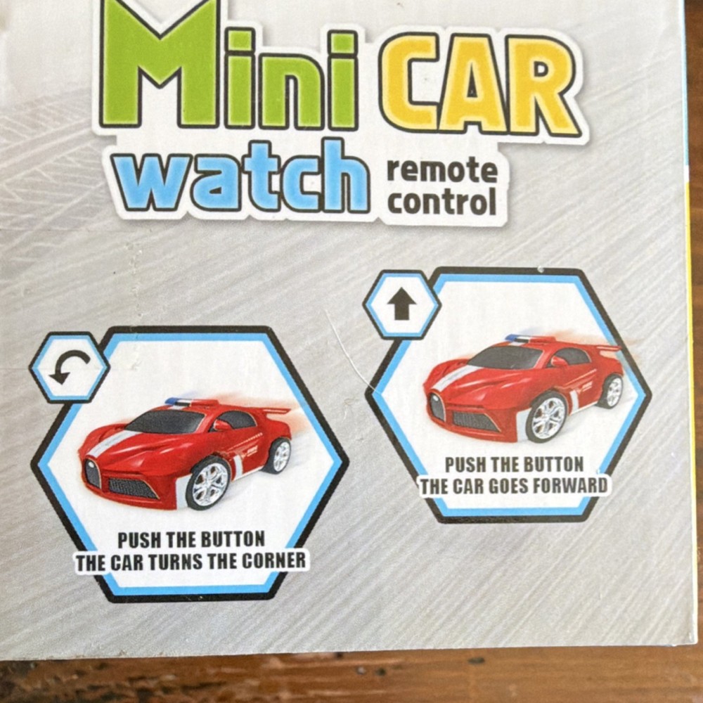 Mini Car Watch Remote Control Toy Multicolor Model 350 Ages 3-4
