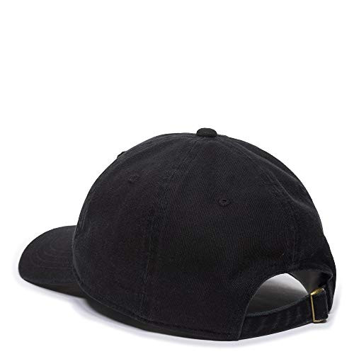 Mountain Dad Hat - Unstructured Soft Cotton Cap Black