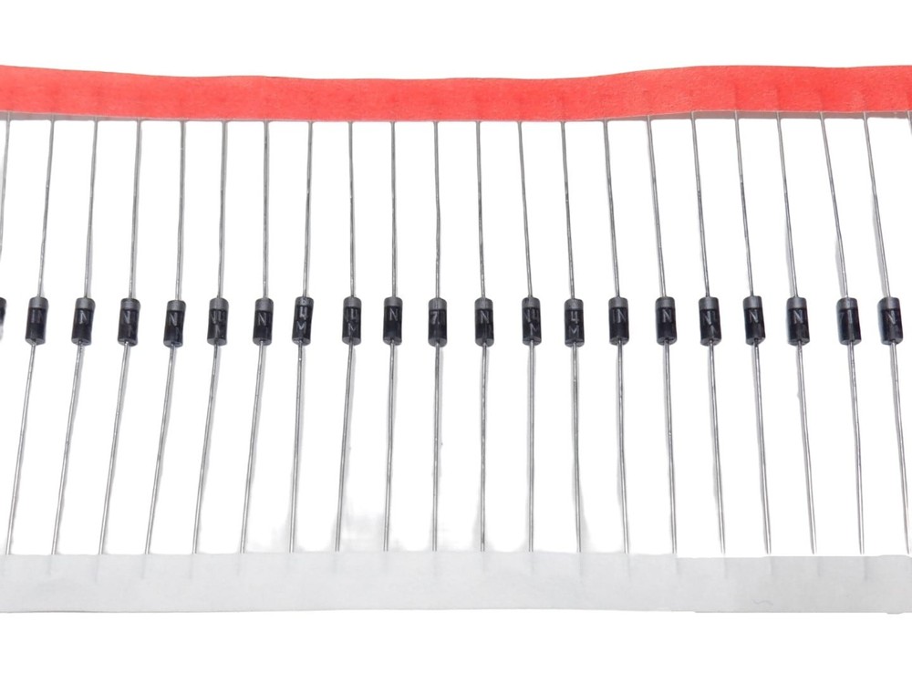 1N4007 1000V 1A General Rectifier Diodes (10 pcs)