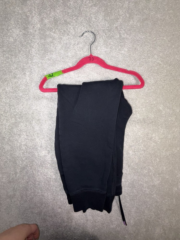Bombas Bee Better Ankle Jogger Women's Medium Black 100% Cotton Terry Pull On