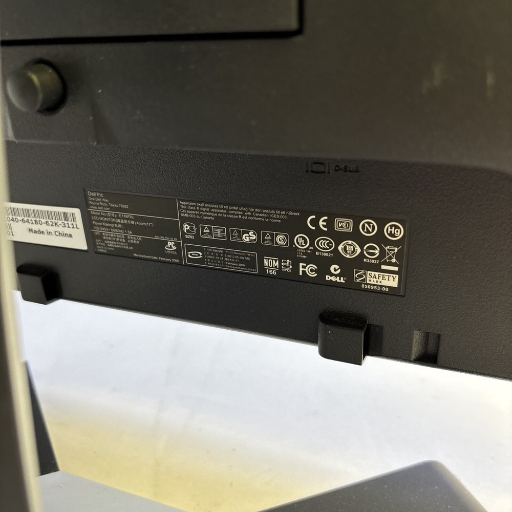 Dell E176FPC LCD Monitor
