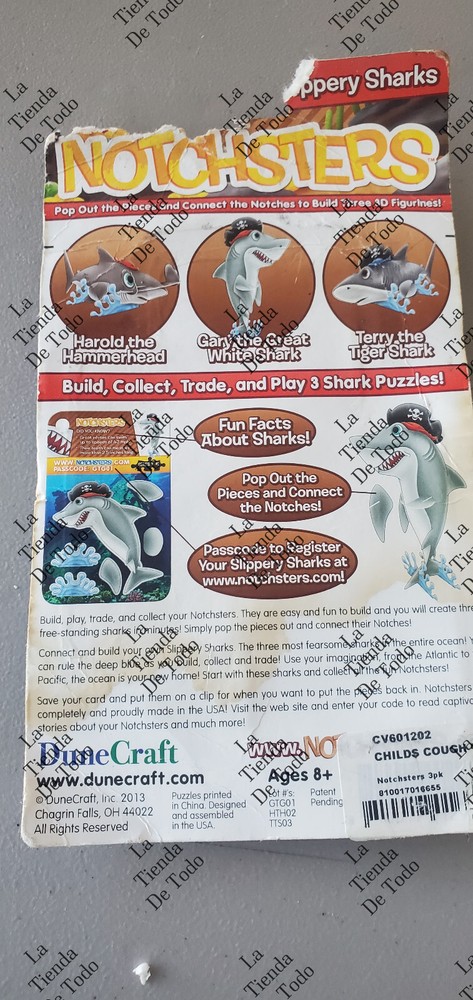 NOTCHSTERS NOTCHSTER DUNECRAFTS CARDS