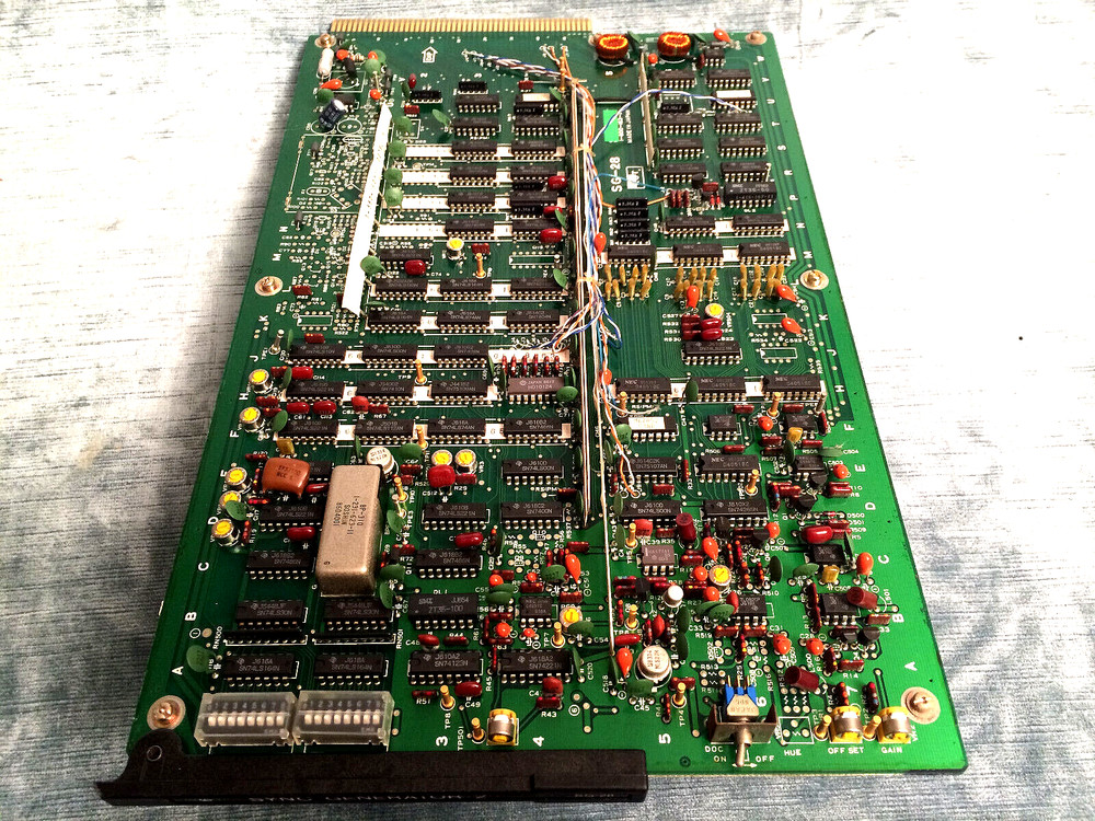 SONY BVT-2000 TIME BASE CORRECTOR CIRCUIT BOARD #6 SYNC GENERATOR 2 ( SG-28 ) #6