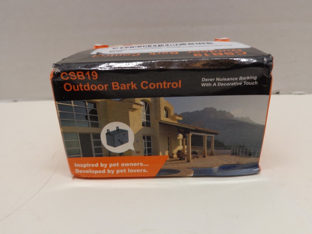Outdoor Bark Control CSB19 NIB