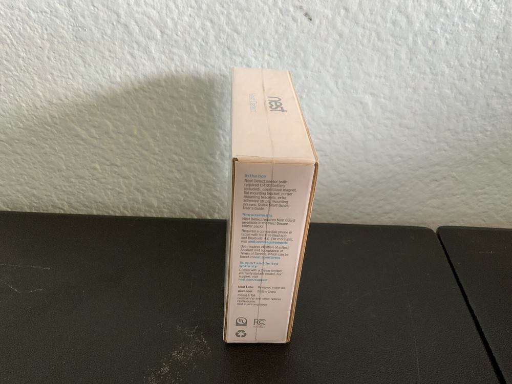 New Google Nest Detect Sensor for Doors and Windows H1100WES NIB SEALED