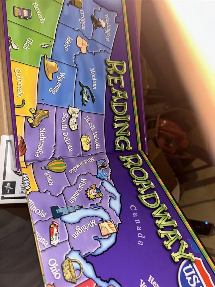Learning Resources Reading Roadway - Educational Comprehension Trivia Board Game