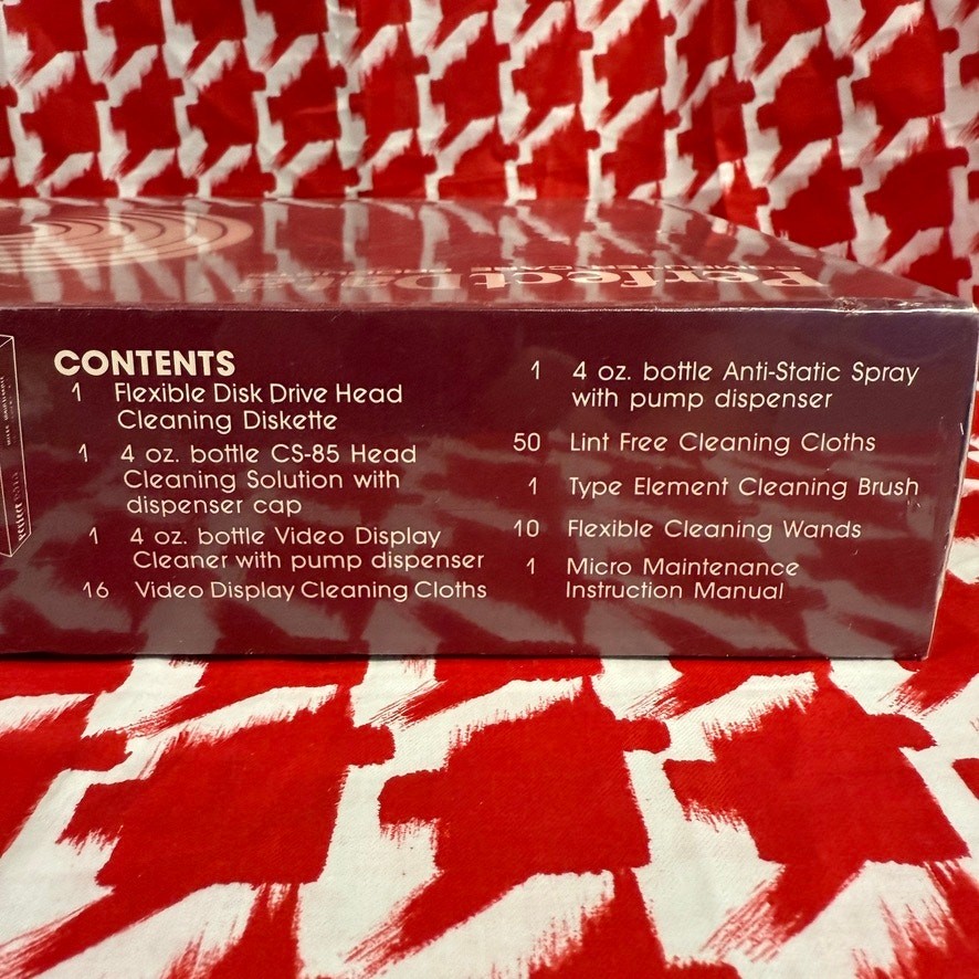 PerfectData Computer Micro Maintenance Kit w/ 5.25 Diskette NOS Sealed