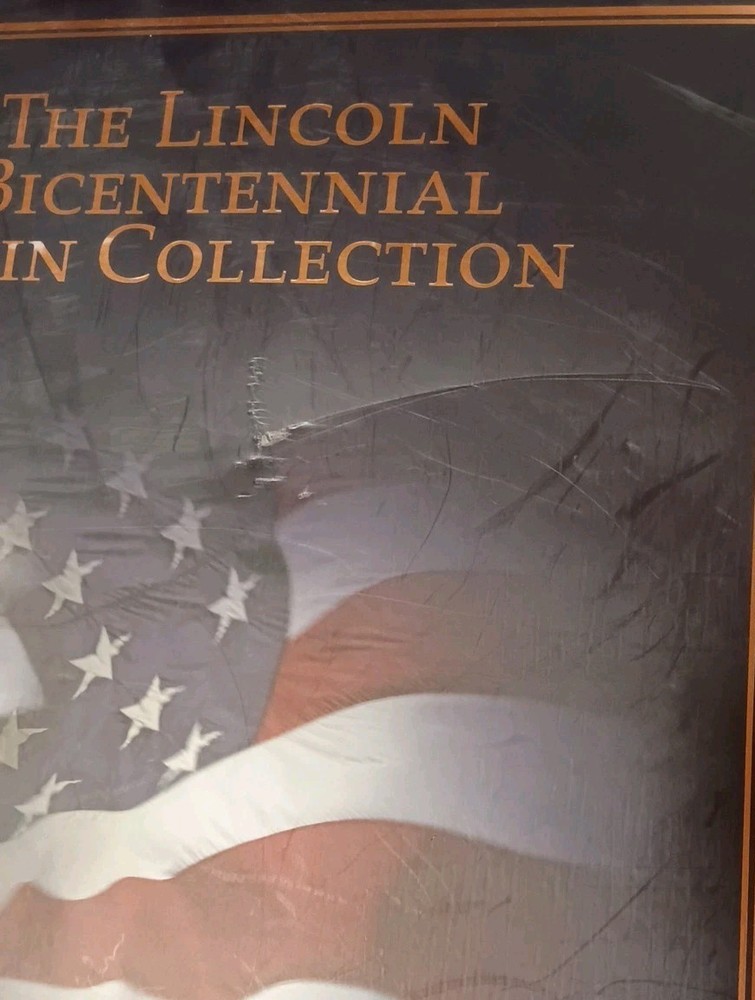 The Lincoln Bicentennial Coin Collection Folder ONLY