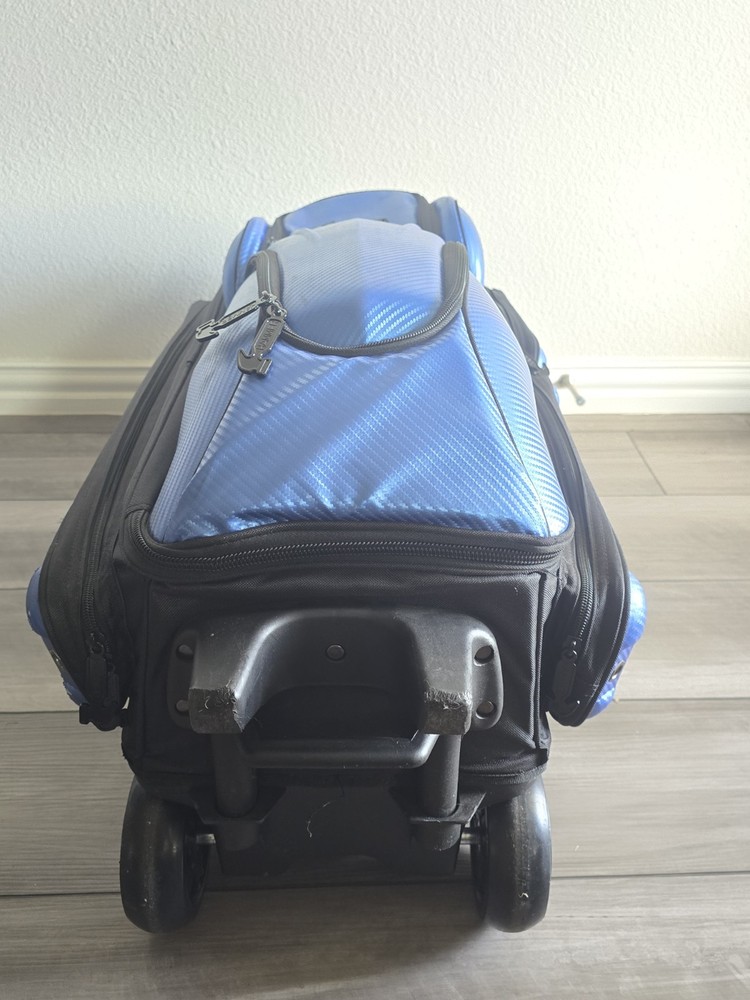 Hammer Carbon Shield Blue 3 Ball Roller Bowling Bag Includes (3) Balls