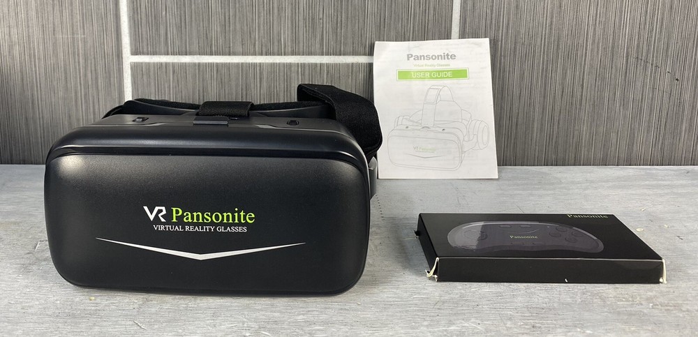 Pansonite VR Headset 3D Glasses Virtual Reality w/ Remote Controller COMFORTABLE