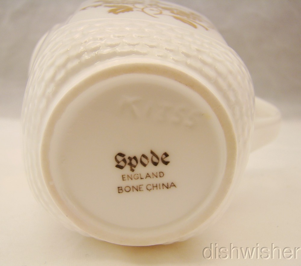 Spode Bone J145 Mini Creamer 3 5/8" x 3 3/4" EXCELLENT