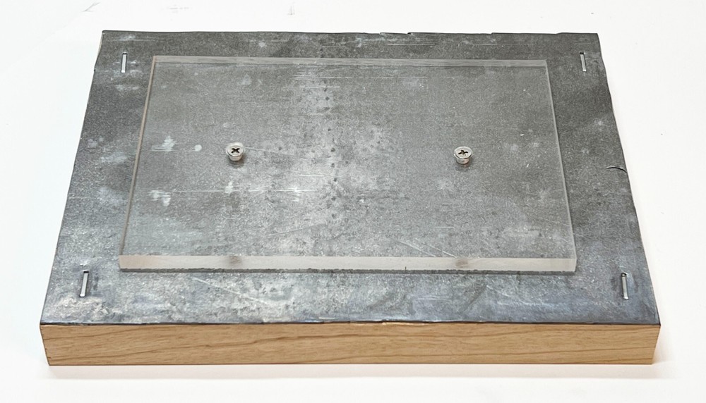 1/8" Lead Lined Wood Box - Radioactive Material Storage