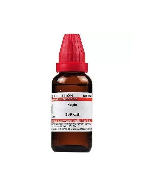 Willmar Schwabe India Sepia 200 CH (30ml)