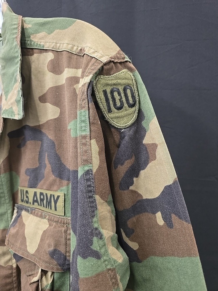 Salty USGI Coat Combat Woodland Pattern Medium Regular #A2