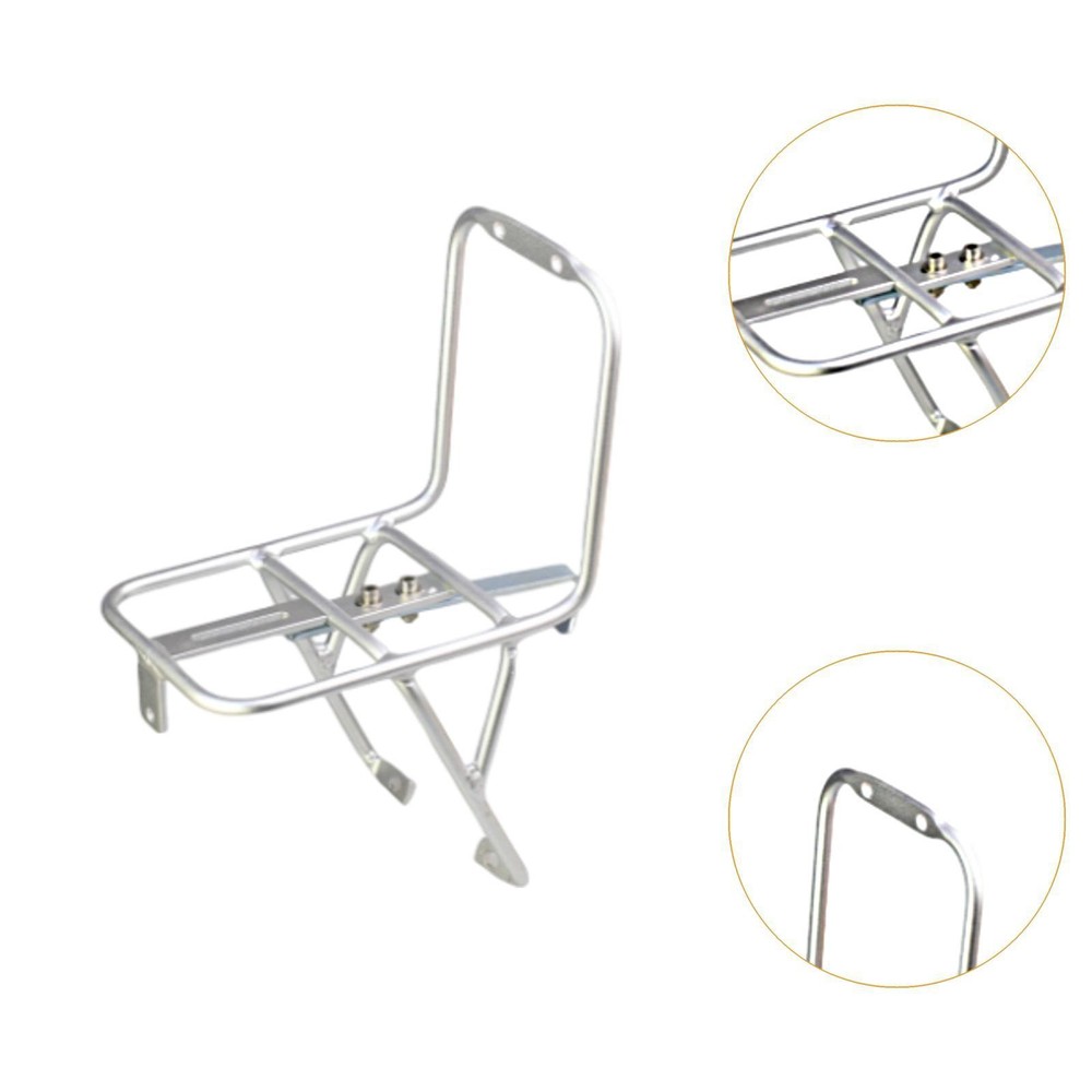 Front Fork Rack Bike Front Rack Carrier for Riding Touring