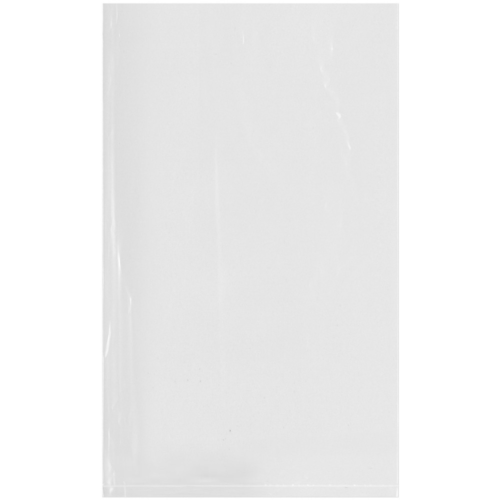 Plymor 6" x 10", 3 Mil Flat Open Clear Plastic Poly Bags