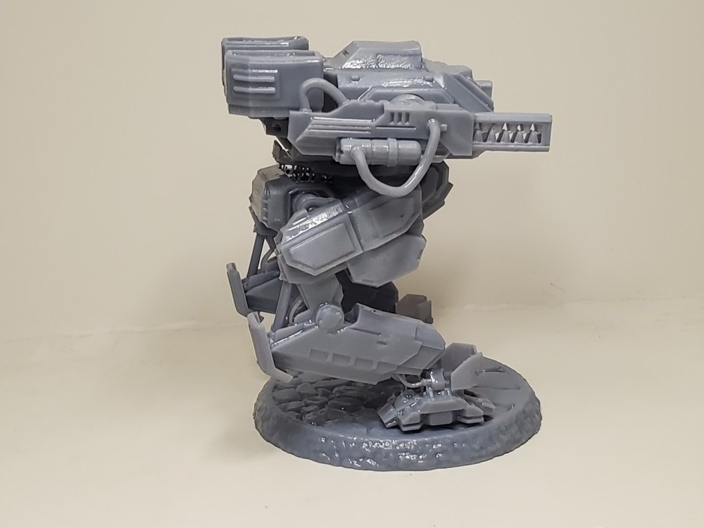 Helldivers 2 Automaton War Assault Strider Miniature